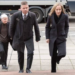 Stuttgart Anton Schlecker Meike Schlecker Prozess Schlecker Familie Urteilsverkuendung Landgeric