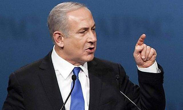 Israels Premier Benjamin Netanyahu bei seinem Besuch in den USA