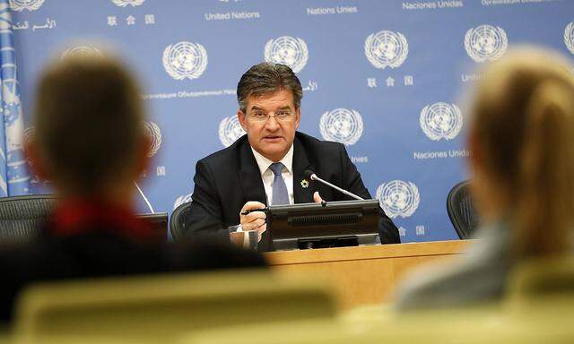 180913 UNITED NATIONS Sept 13 2018 Miroslav Lajcak President of the 72nd session of the