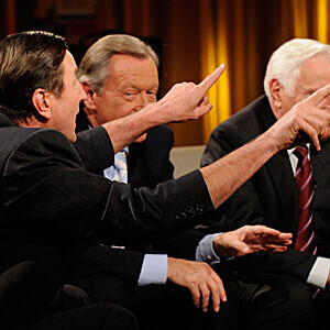 Hubsi Kramer (Kabarettist), Leo Wallner (Casinos Austria), Ioan Holender (Staatsoperndirektor)