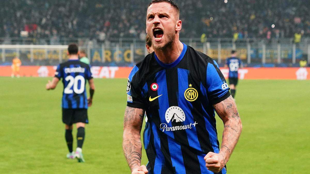 Marko Arnautovic könnte 14 Jahre nach dem ersten Meisteritel über einen zweiten Coup mit Inter jubeln. 