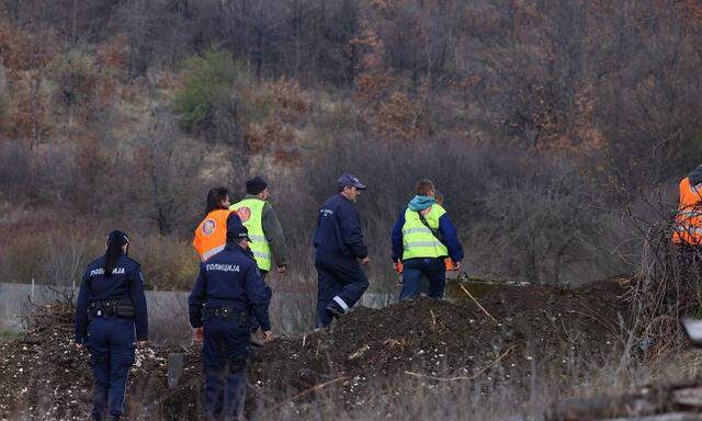 In Serbien suchten Sicherheitskräfte intensiv nach der verschwundenen zweijährigen Danka.