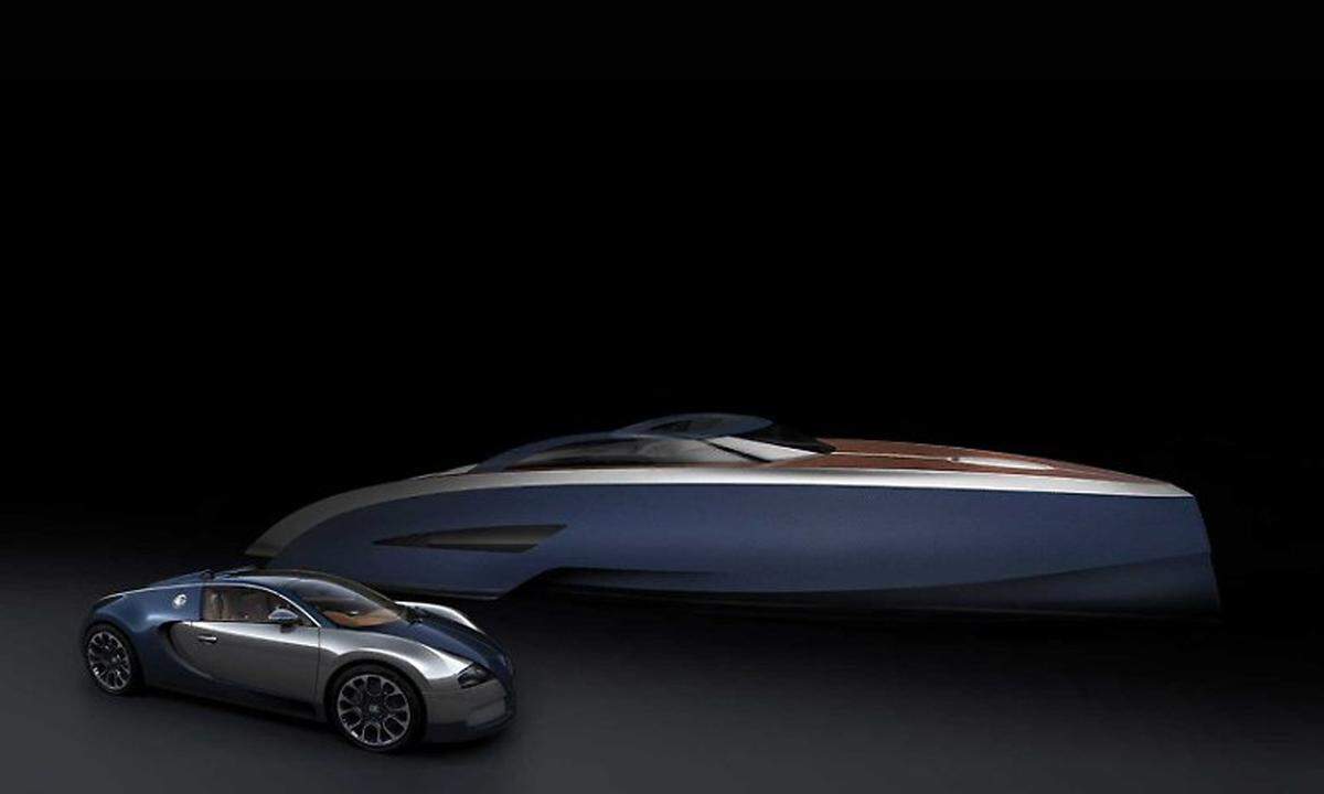 Bereits 2015 stellte Bugatti ein Super-Boot namens Niniette vor, welches unter Vorgaben des Sportwagenherstellers von Jacht-Experten Palmer Johnson gebaut wird.