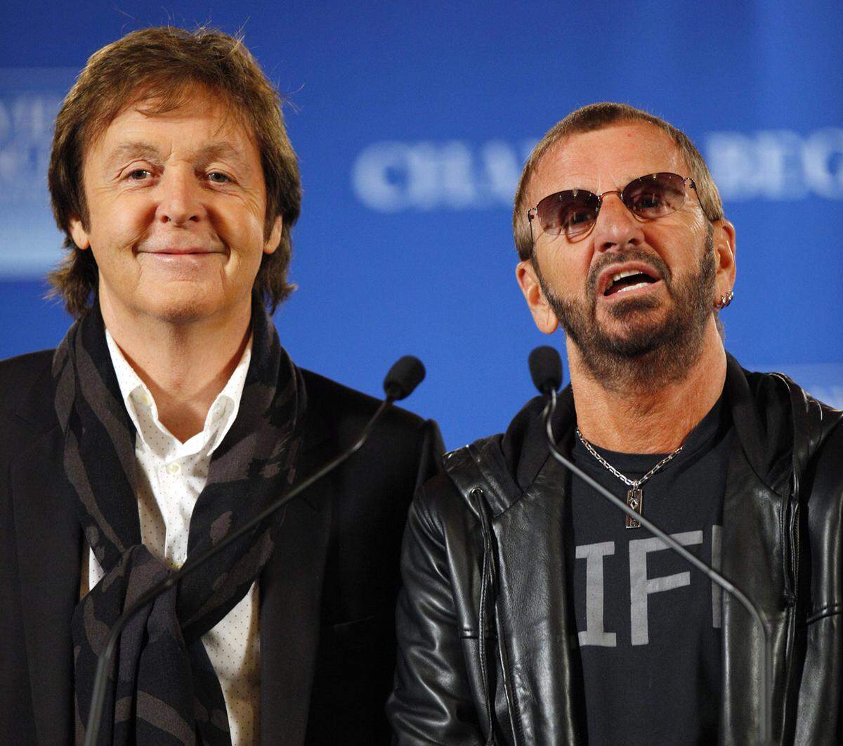 Die Freundschaft zu Ringo Starr ging auch mit der Auflösung der Band nicht zu Ende.