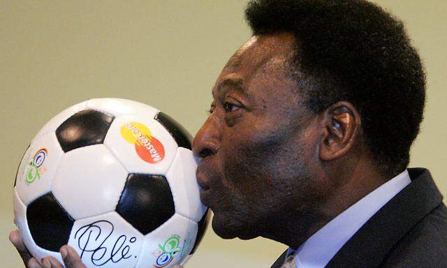 Pelé war der "König des Fußball".