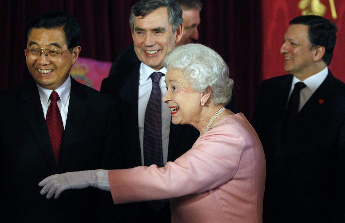 Es ist das erste Mal seit einem Besuch von Präsident Hu Jintao im Jahr 2009, dass ein chinesisches Staatsoberhaupt nach Großbritannien kam.