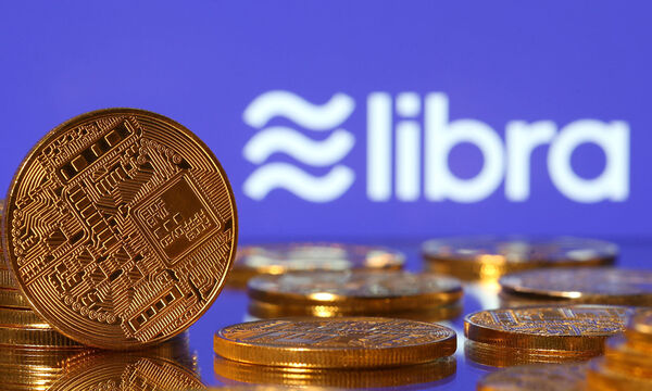 FILE PHOTO: Libra logo in illustration picture