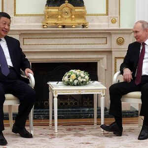 Xi Jinping und Wladimir Putin betonten in Moskau ihre Freundschaft.