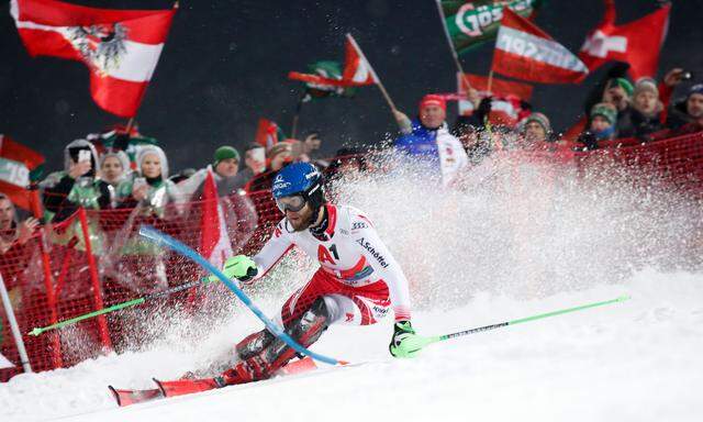 SKI-WELTCUP IN SCHLADMING: SLALOM DER HERREN / SCHWARZ (AUT)