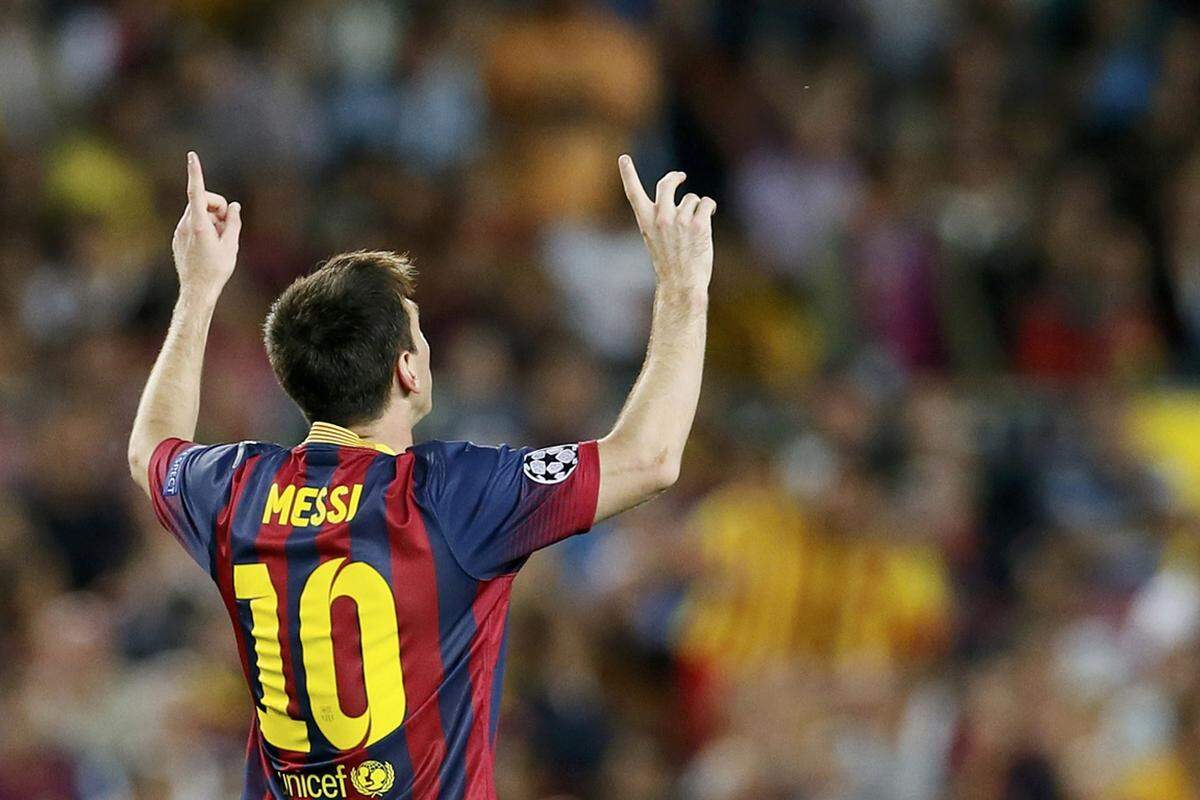 ... Lionel Messi. Die Zaubermaus des FC Barcelona besitzt einen Martkwert von unglaublichen € 120 Millionen.