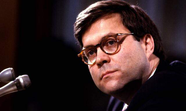 William Barr war schon einmal Justizminister. Die Aufnahme stammt aus dem Jahr 1991.