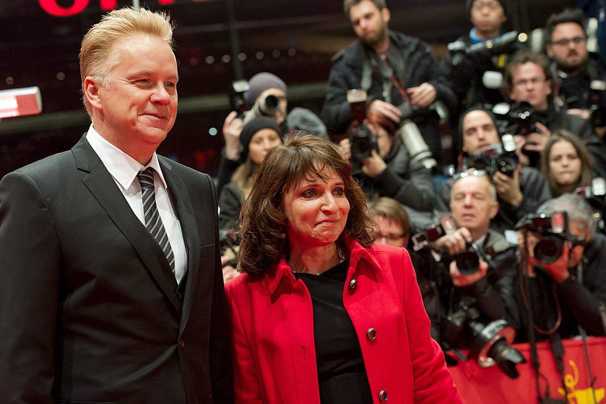 Prominent waren nicht nur die Gäste, sondern auch die Jurymitglieder des diesjährigen Festivals. Im Bild: Die dänische Susanne Bier (rechts) und Hollywoodstar Tim Robbins.