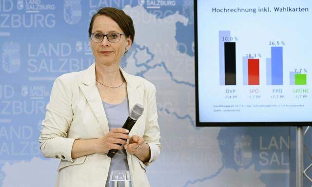 Die Salzburger Grünen-Chefin Martina Berthold wird wohl in keiner Landesregierung sitzen. 