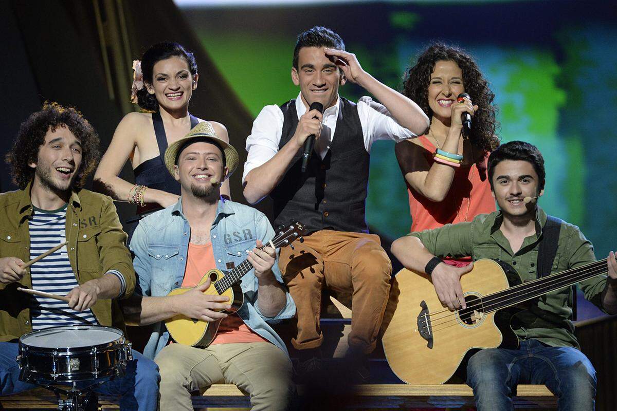 Gianluca aus Malta erreichte mit seinem Lied "Tomorrow" Platz acht.