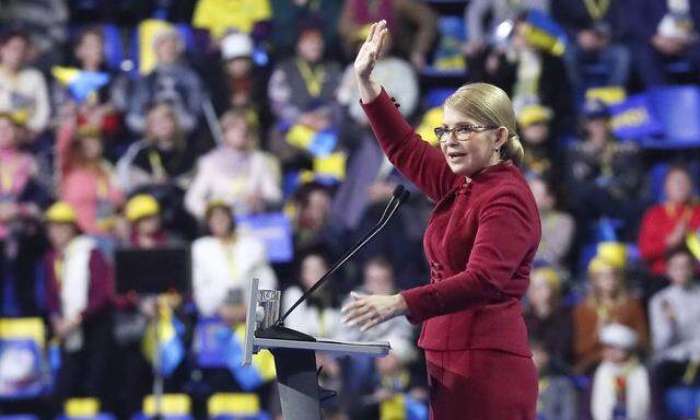 Julia Timoschenko hat ihre Prsidentschaftskandidatur angekündigt