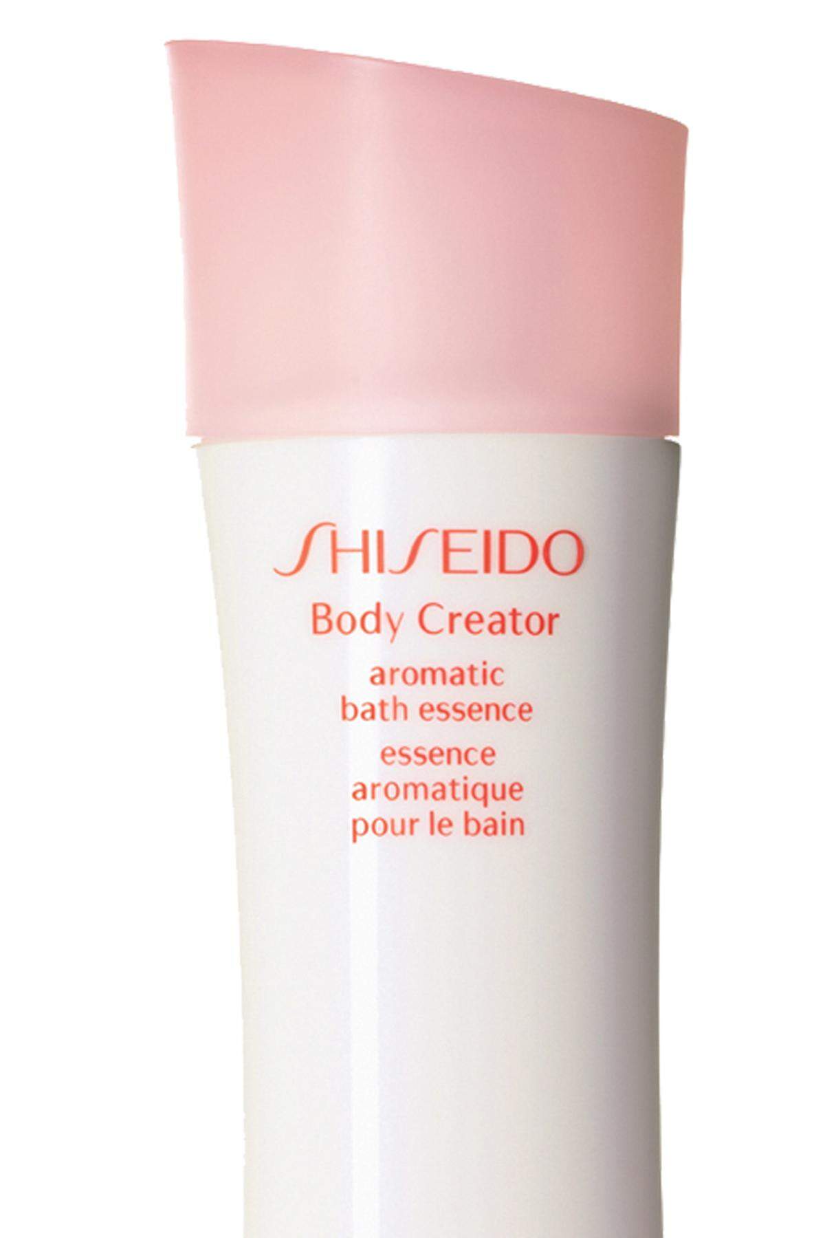 Entschlackender Badezusatz aus der „Body Creator“-Linie von Shiseido, 28 Euro.