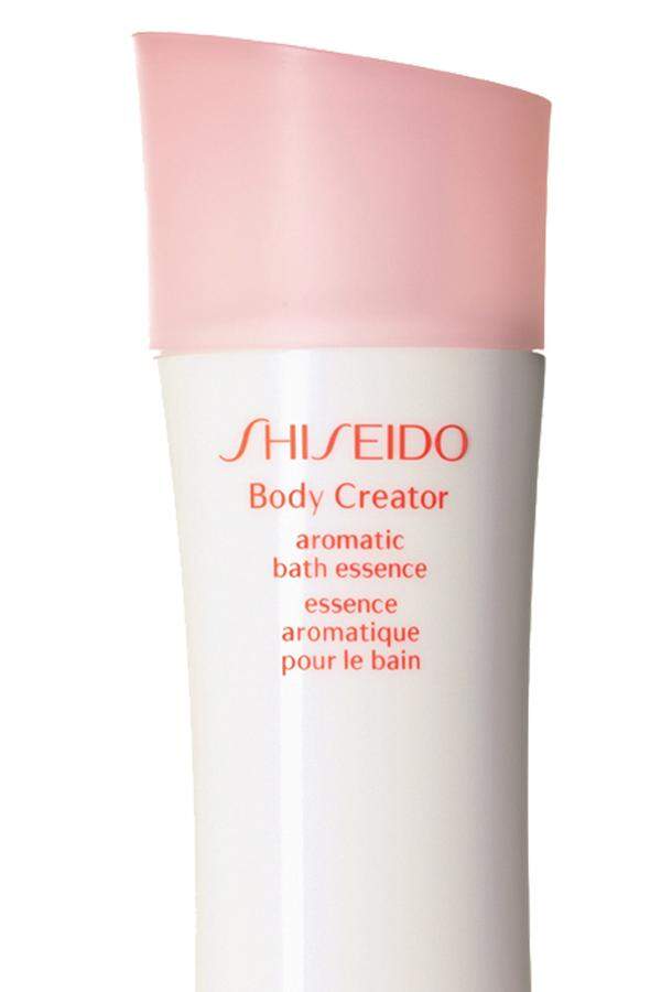 Entschlackender Badezusatz aus der „Body Creator“-Linie von Shiseido, 28 Euro.