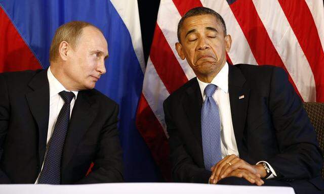 Archivbild: Wladimir Putin, Barack Obama