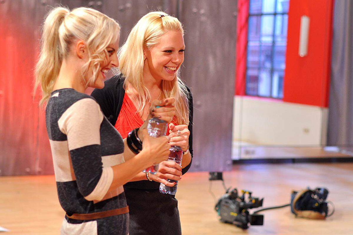 Die Coaches der vierten Folge waren die "No Angels"-Kolleginnen Sandy (im Bild) und Jessica. 