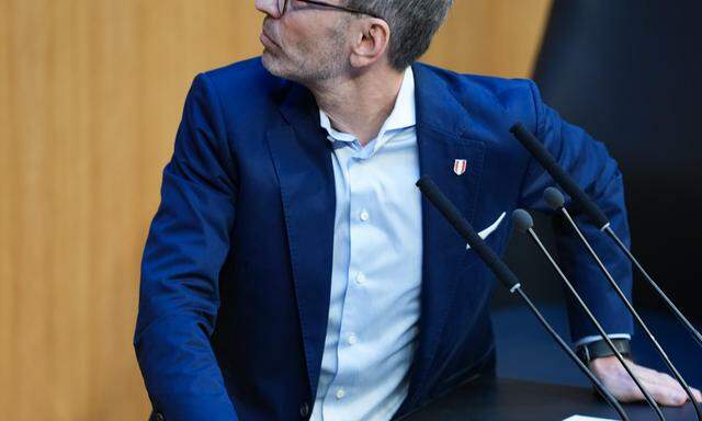 Die FPÖ und ihr Chef, Herbert Kickl, stehen wieder im 
Mittelpunkt der politischen Debatten. 