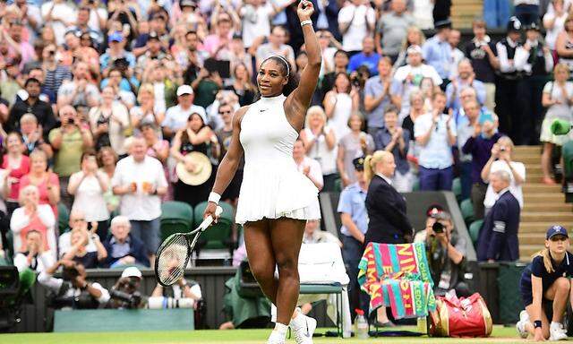 Serena Williams steht im Wimbledon-Viertelfinale.