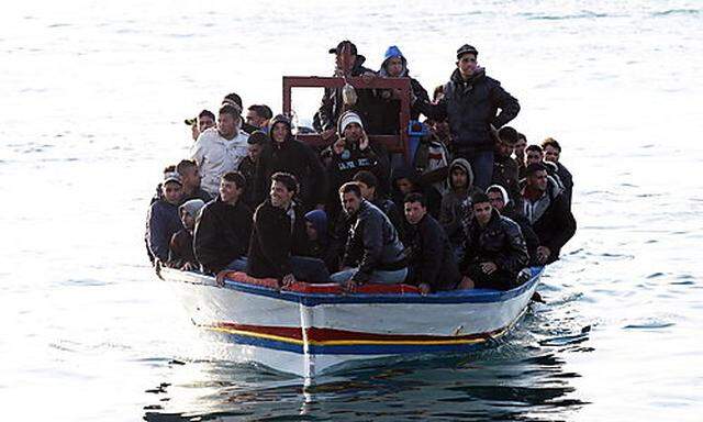 Lampedusa Migranten Hungerstreik