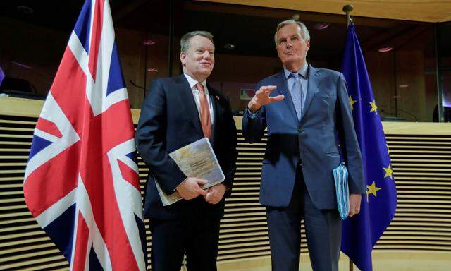 Ein Handelsabkommen mit Großbritannien ist nach Einschätzung von EU-Unterhändler Michel Barnier derzeit unwahrscheinlich. 
