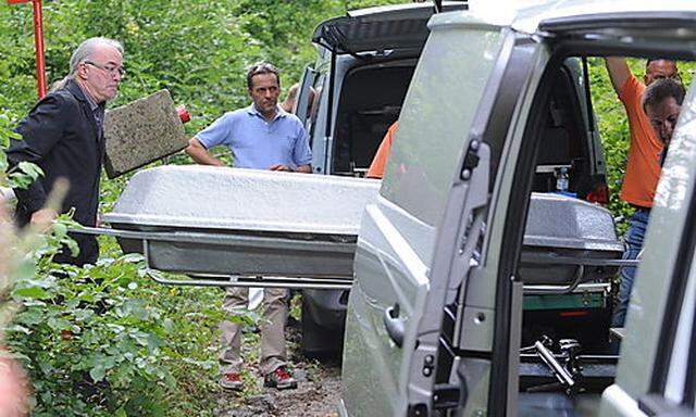 Bild von vergangener Woche: Die Leiche wurde in einem Wald bei Königstetten gefunden.