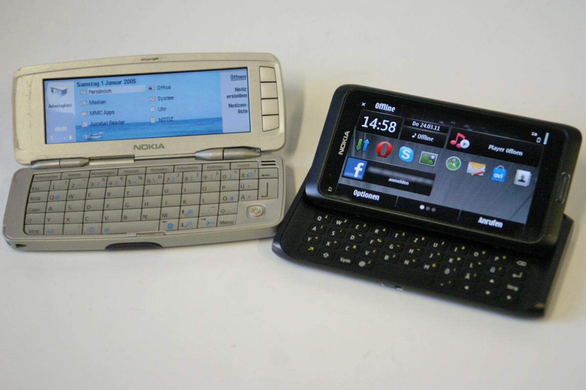 Der Nokia Communicator wurde Ende der 90er-Jahren zum Inbegriff des Business-Handys. Dank seiner aufklappbaren Tastatur wurde er zum beliebten Begleiter für Vielschreiber und Vorstands-Mitglieder. 2007 erschien mit dem E90 das letzte Gerät mit dem offiziellen "Communicator"-Beinamen. Das neue E7-00 ist aber definitiv in der Tradition dieser Vorgänger. DiePresse.com hat getestet, ob das Handy an den Erfolg der alten Tage anschließen kann. Hier ein kurzer Eindruck.Zum detaillierten Testbericht >>>