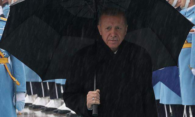 Archivbild von 17. März vom türkischen Präsidenten Recep Tayyip Erdoğan. 