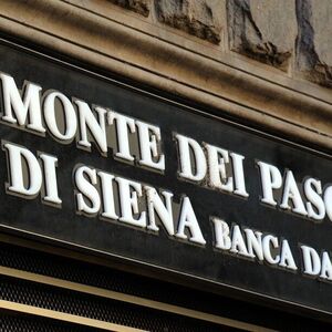 Italien Siena 16 08 2016 Die Banca Monte dei Paschi di Siena S p A ist eines der groeszten Krediti