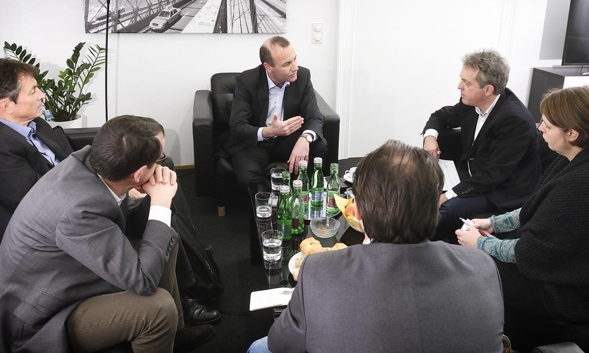 Das Interview mit Manfred Weber wurde von der „Presse“ gemeinsam mit den Bundesländerzeitungen geführt.