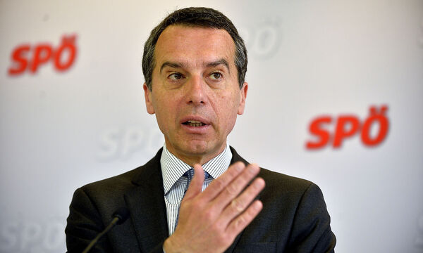 Archivbild aus seiner Zeit als Bundeskanzler: Christian Kern musste am Donnerstag im Ibiza-U-Ausschuss aussagen.