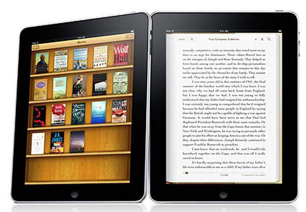Ganz klar: Mit dem iBooks Store bringt Apple den E-Books-Platzhirsch Amazon ganz schön ins Schwitzen. In dem schicken virtuellen Regal stehen Bücher im offenen EPub-Format zur Verfügung. Vergangenes Jahr hat Google bekanntgegeben, dass über die "Book Search" mehr als eine Million Bücher in diesem Format zur Verfügung stehen.