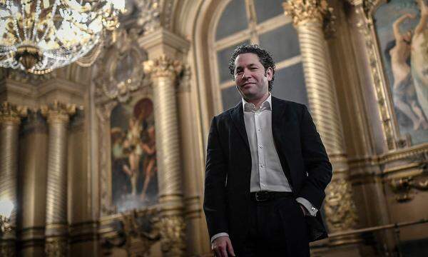 Dudamel in der Opera Garnier in Paris.