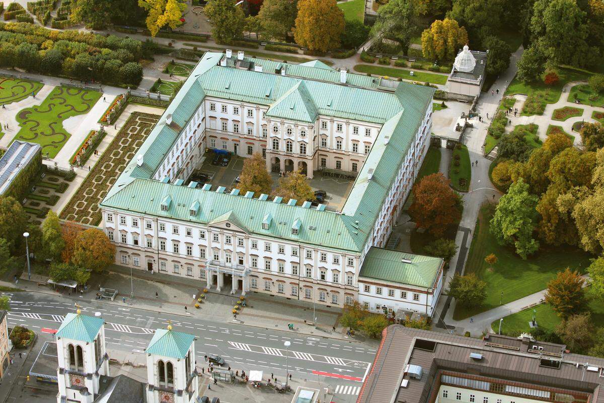 ...oder das Schloss Mirabell in Salzburg.