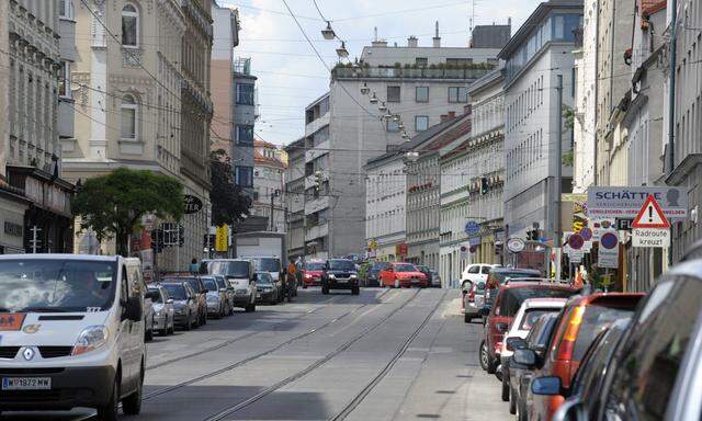 Zwischen schick und heftig: die Wiener Ottakringer Straße.