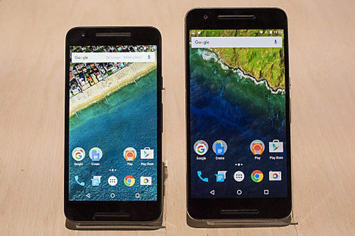 Beginnen wir bei den Smartphones. Sowohl das Nexus 5X als auch das Nexus 6P wurden von Google vorgestellt. Dafür hat man sich dieses Mal zwei Kooperationspartner "geangelt". Nämlich LG und erstmals auch Huawei.