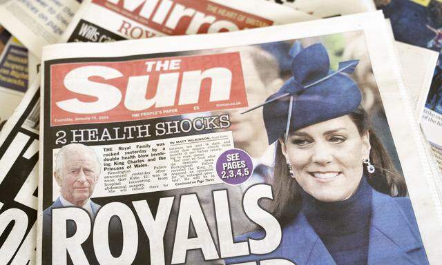 Prinzessin Kate befindet sich im Krankenstand, ein Zustand, für den Medien immer wieder neue Zugänge finden. 
