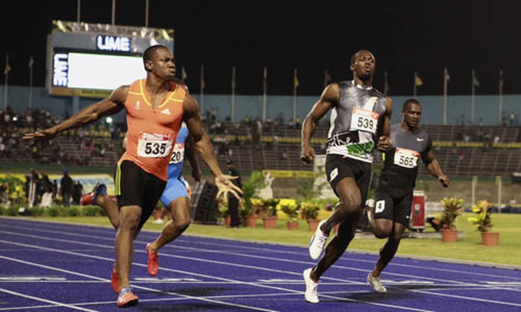 Yohan Blake gegen Usain Bolt