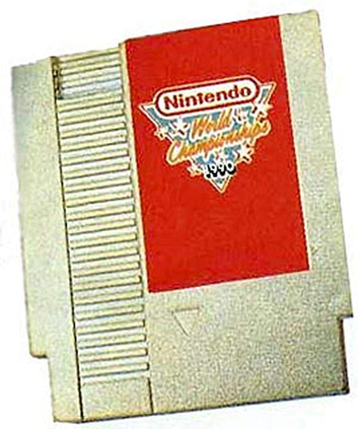Name: 1990 Nintendo World Championships Gold Edition System: Nintendo NES Kopien im Umlauf: 26 Schätzwert: 13.000 Euro