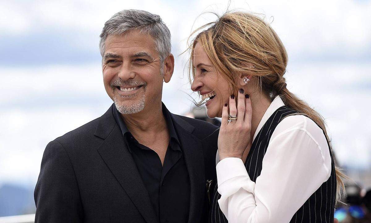 Julia Roberts und George Clooney waren bereits 2001 in "Ocean's Eleven" ein attraktives Leinwand-Paar und sind seitdem auch freundschaftlich verbunden. 