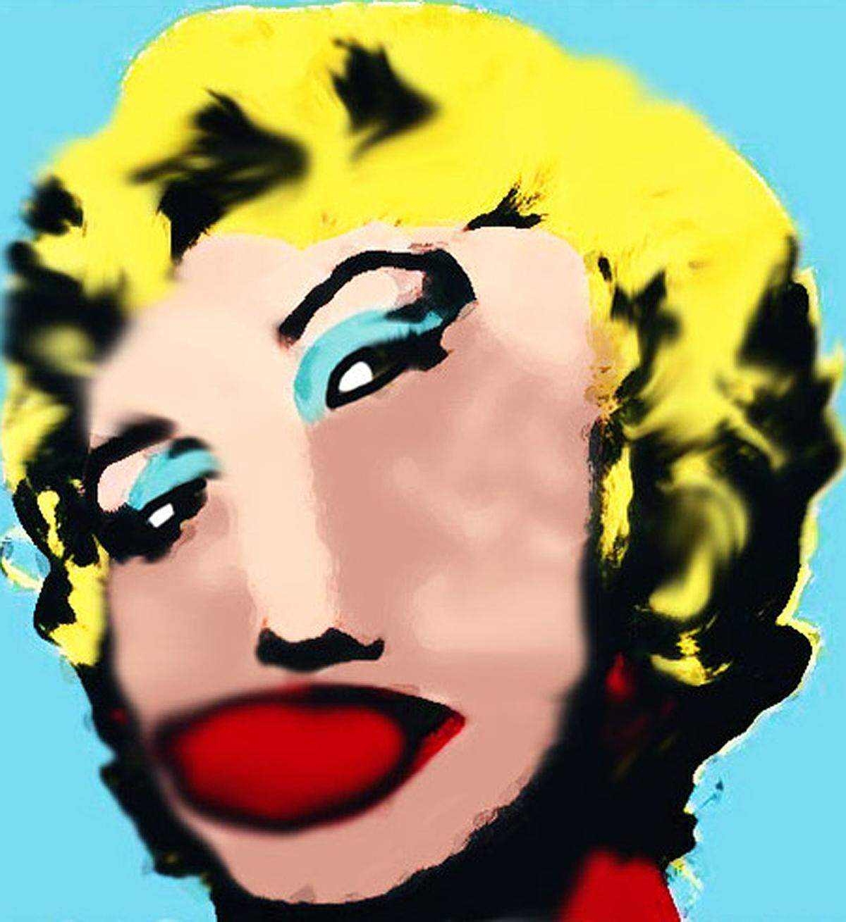 "Marilyn Monroe" von Andy Warhol.