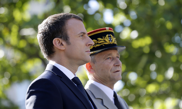  Emmanuel Macron und Pierre de Villiers