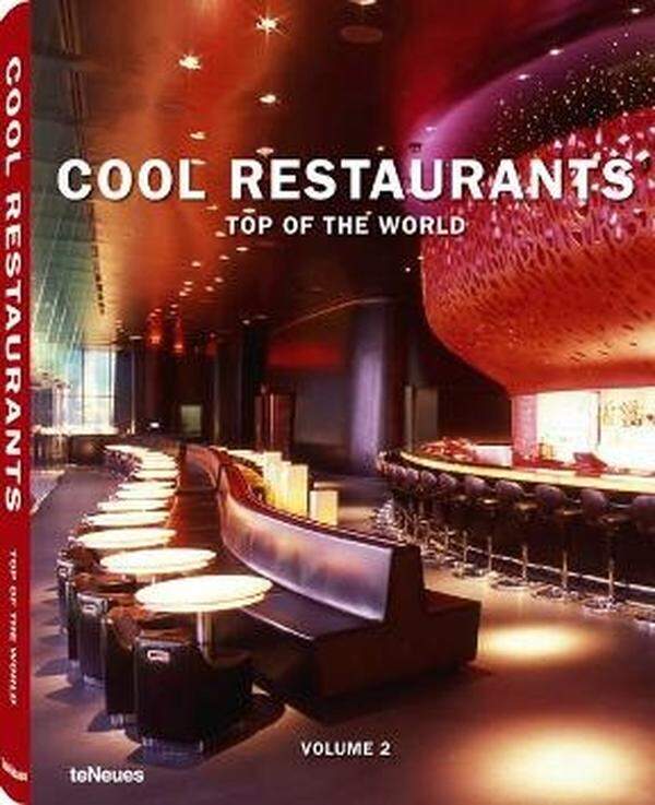 Cool Restaurants Top of the World - Architektur, Einrichtung, Kochkunst, Service und Atmosphäre – das sind die Zutaten eines Erfolgsrezeptes für die Führung eines Restaurants. Eine 250 Farbfotografien umfassende Publikation zeigt nun weltweit Beispiele für coole Restaurants und Gourmettempel – ob in einem renommierten Luxushotel oder in einer verborgenen Seitenstraße gelegen. www.teneues.com