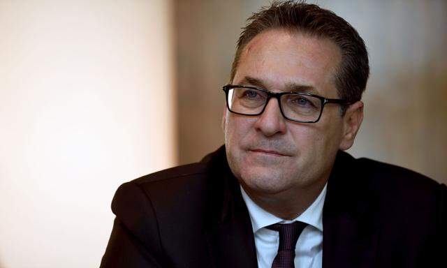Vizekanzler und FPÖ-Chef Heinz-Christian Strache in der österreichischen Botschaft in Berlin: „Hartz IV wird sicher nicht kommen.“  