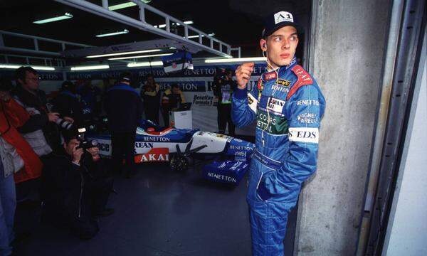 Alexander Wurz wurde im Benetton-Team in der Formel 1 vorstellig.