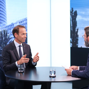 Andreas Brandstetter, CEO der UNIQA Insurance Group, im Gespräch mit Michael Köttritsch („Die Presse“).