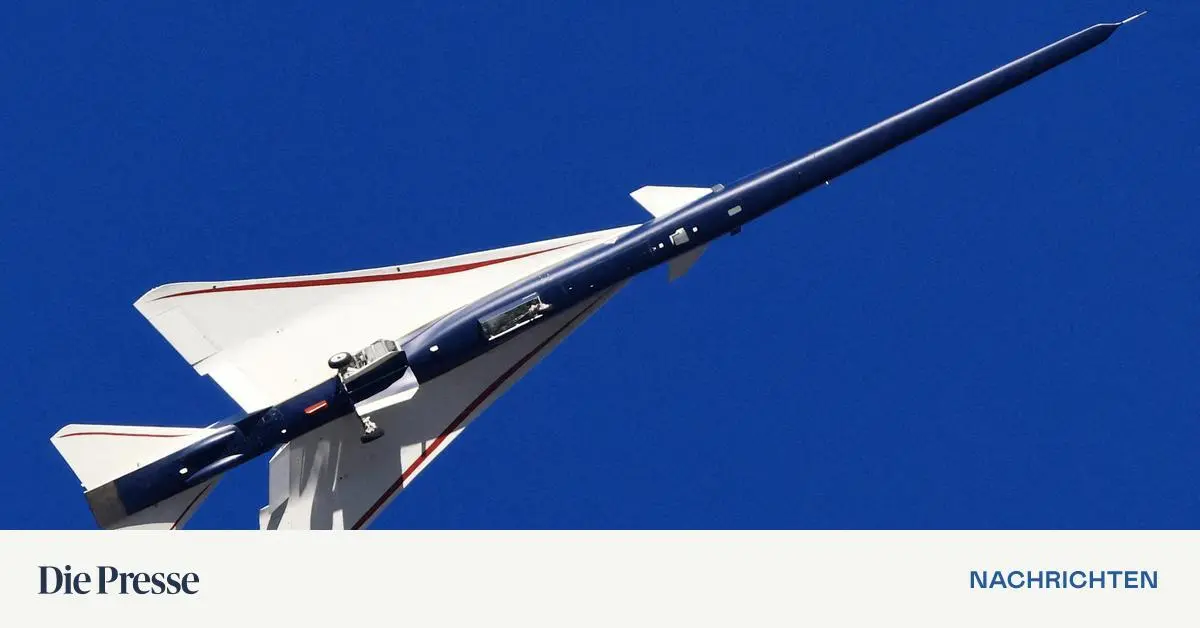 Nasa-berschalljet-X-59-absolviert-ersten-Testflug