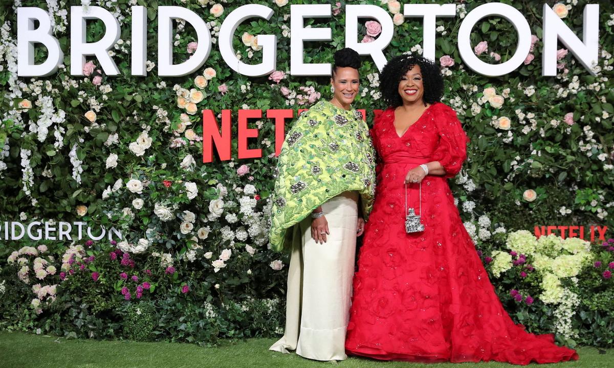 World premiere for Netflix show 'Bridgerton' season two, in London